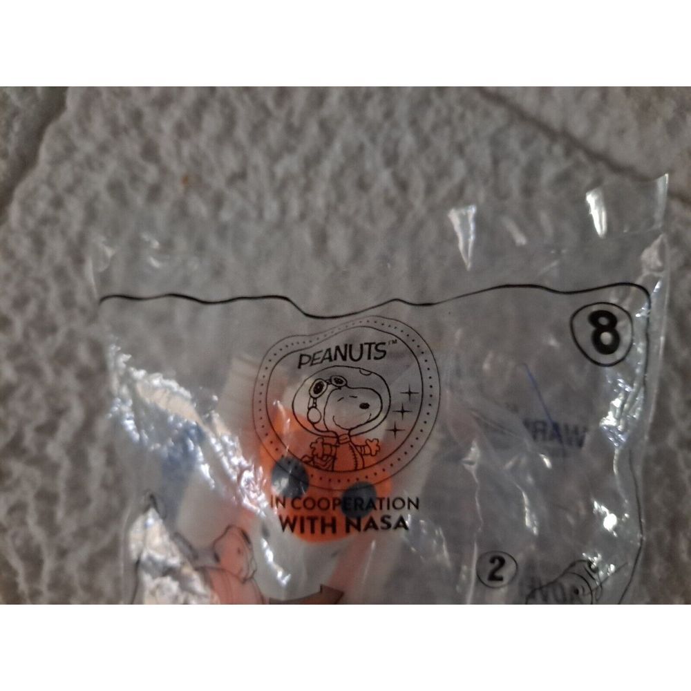 2019 Peanuts With Cooperation Nasa McDonald's‎ Happy Meal #8 Take-Off Launcher - Picture 5 of 6